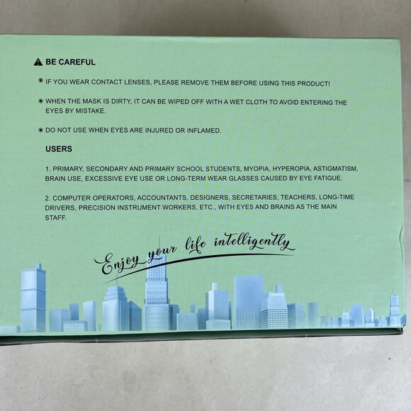 Plavogue Eye Massager Year End‎ Salefor Migraine Relief, Sleep Eye Mask - Picture 8 of 8